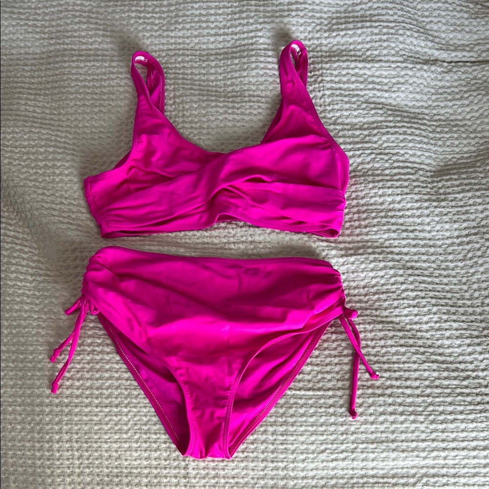Vibrant Pink Bikini Set